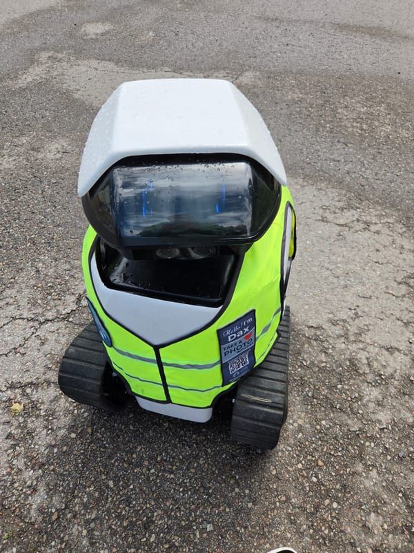 Dax robot spotted in the field, #ifounddax photo 31