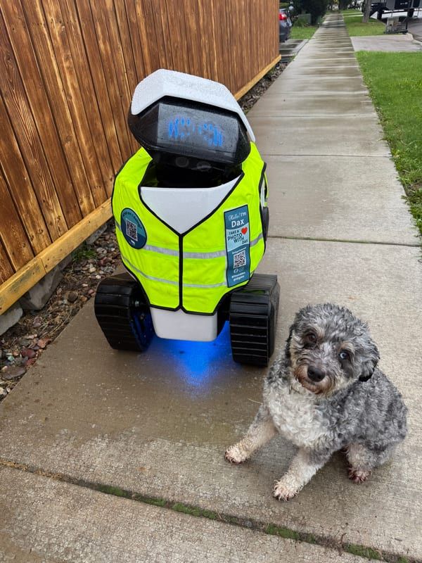 Dax robot spotted in the field, #ifounddax photo 35