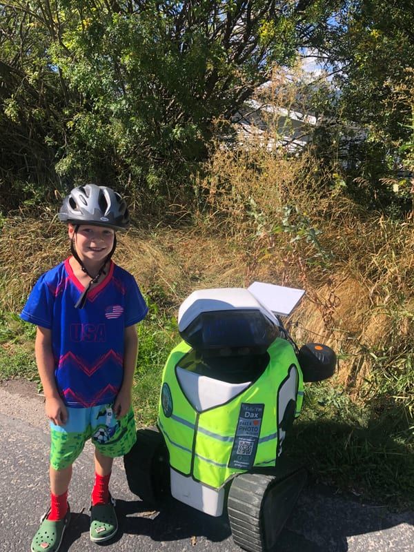 Dax robot spotted in the field, #ifounddax photo 41