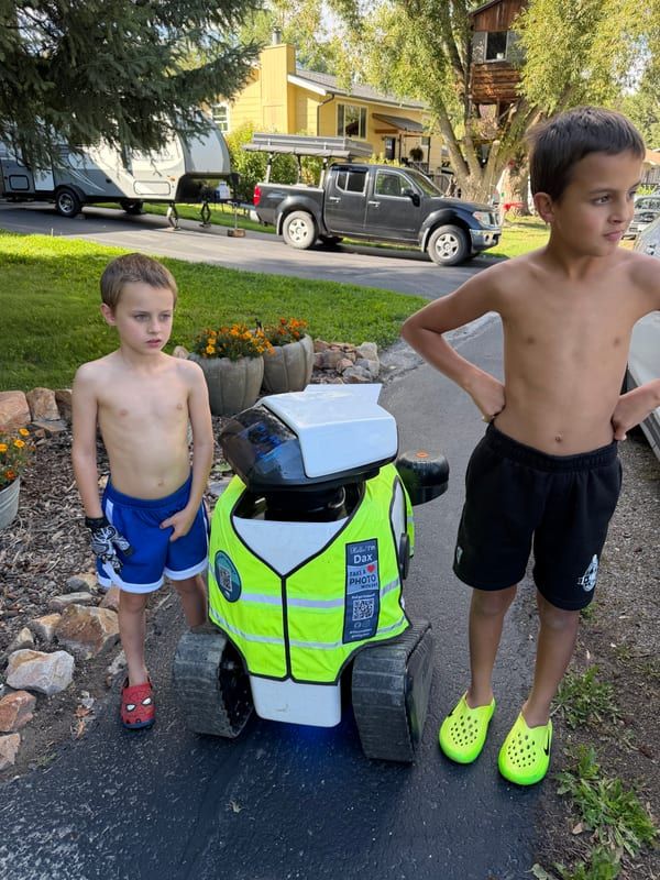 Dax robot spotted in the field, #ifounddax photo 44