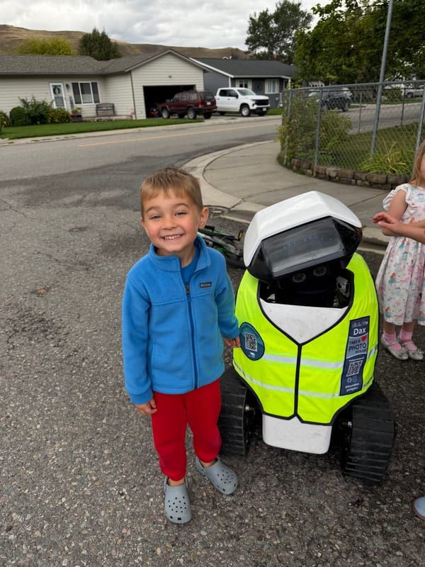 Dax robot spotted in the field, #ifounddax photo 53