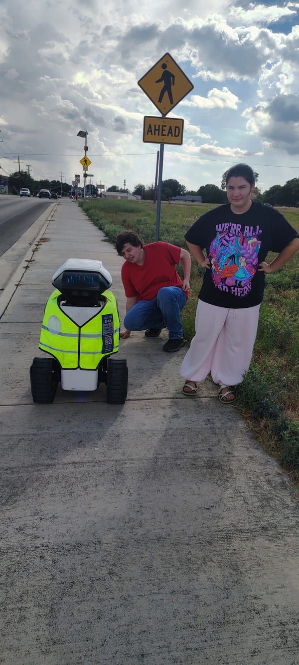 Dax robot spotted in the field, #ifounddax photo 59